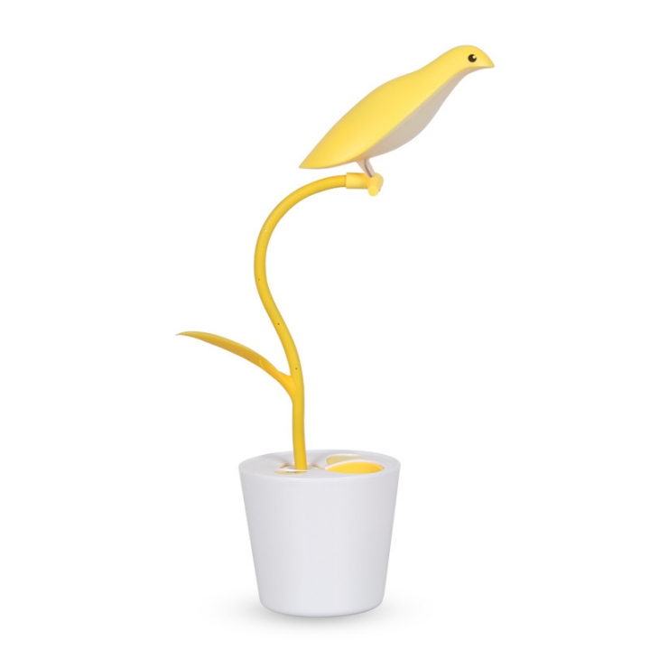 Charging Table Lamp Creativity Fold Led Table Lamp USB Student Eye Protection Touch Bird light