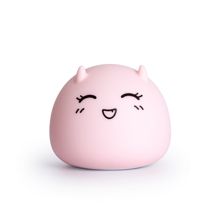Creativity USB Demon Silicone Light Cartoon Warm Heart Pat Colorful led Night light