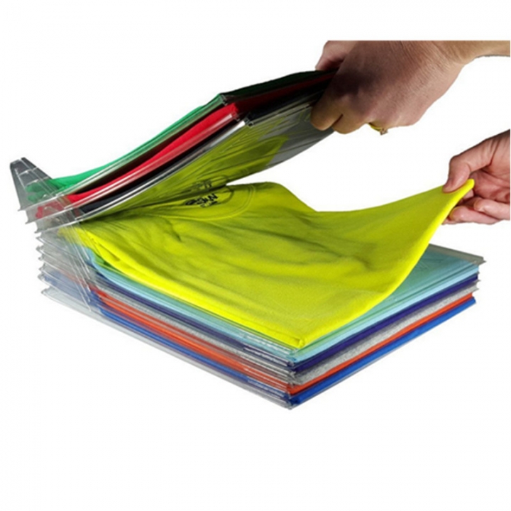 Multifunctional Durable Plastic Laundry Storage Fold Board Unique Clothing Shelves Stacked Board