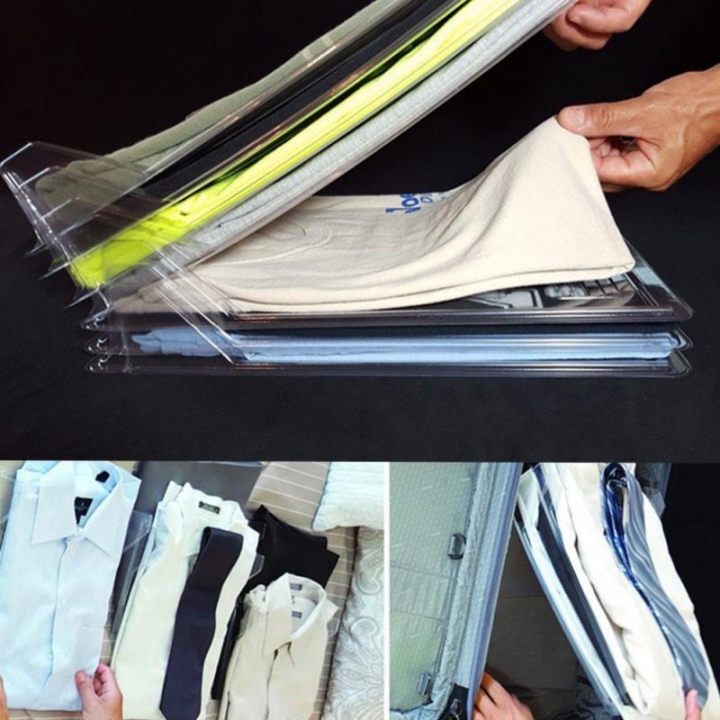 Multifunctional Durable Plastic Laundry Storage Fold Board Unique Clothing Shelves Stacked Board