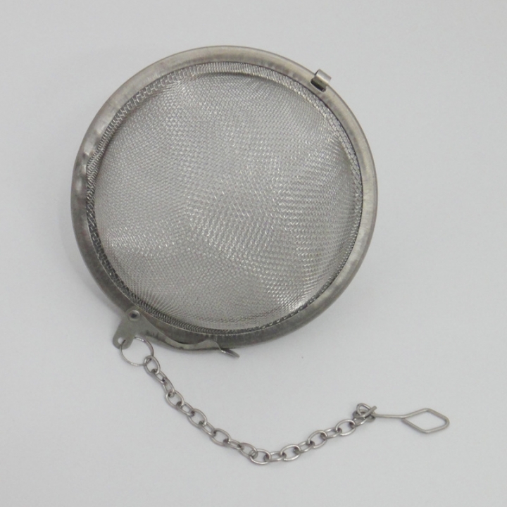 Tea Set Accessories Stainless Steel Tea Strainer Chain Tea Balls Seasoning Ball  Kitchen Restaurant Supplies