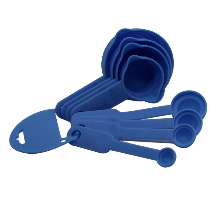 Baking Tool Plastic Baking Scale Measurement milk Powder Seasoning Spoon 8 sets Measuring Spoon