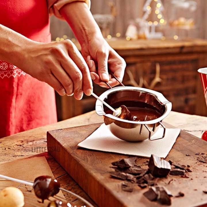 Baking Tool Atainless Ateel Cream Chocolate Melting Pot Waterproof Melting Bowl