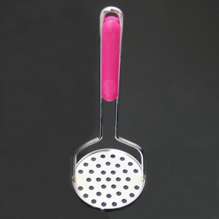 Kitchen Tool Stainless Steel Manually Potato Pressure Mud Colorful Potato Muddy