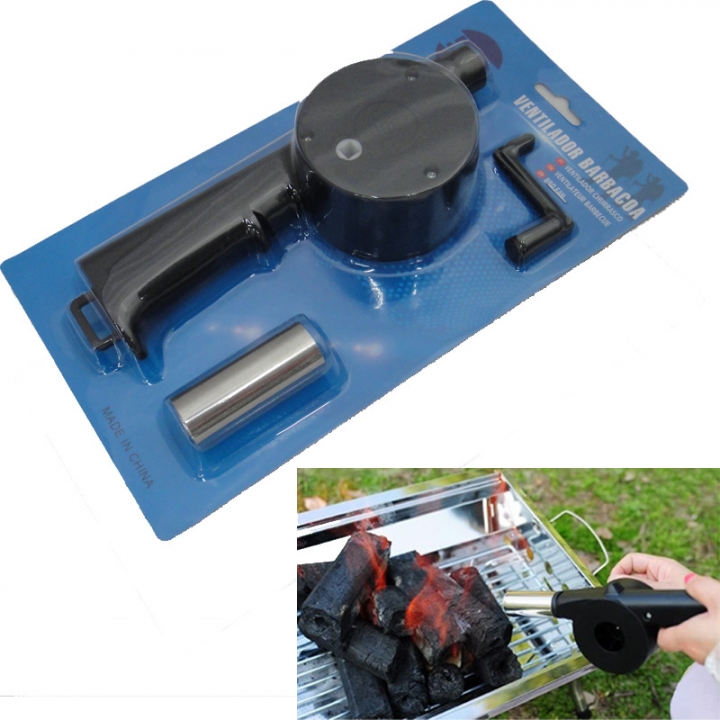 outdoor Barbecue Supplies Manually Blower Barbecue Hair dryer Combustion Hand Crank Hair Dryer  Kitchen Restaurant Supplies