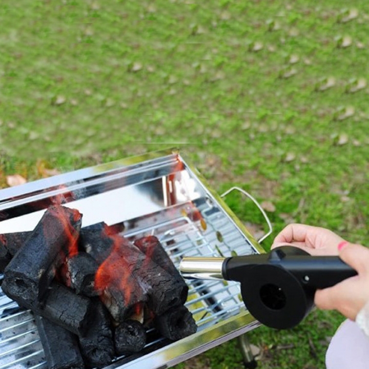 outdoor Barbecue Supplies Manually Blower Barbecue Hair dryer Combustion Hand Crank Hair Dryer  Kitchen Restaurant Supplies