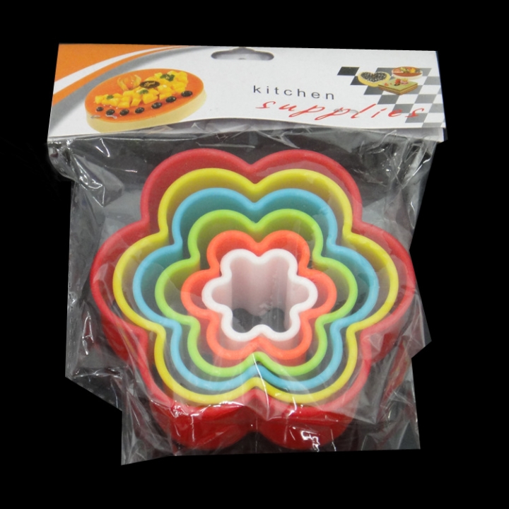DIY Baking Mould Plastic Color Flower Shape Cookies Mould Cookies Cookie Mold Cake  Bluetooth Accessories