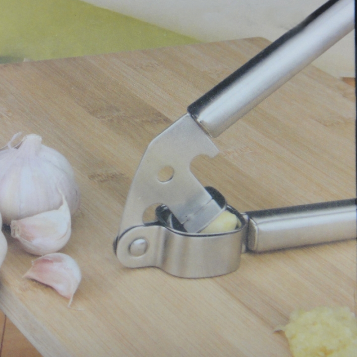 Kitchen Tool Multifunction Stainless Steel Manually Garlic Squeezer Garlic Press Peeling Garlic