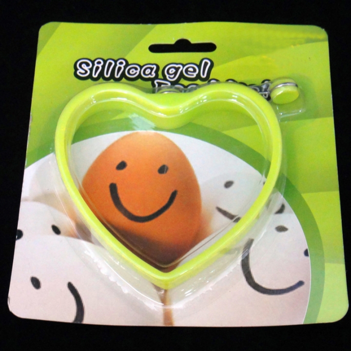 Creativity Silica Gel High Temperature Resistance Egg Fryer Mould Cake Cookies Grinding Tools  Kitchen Restaurant Supplies