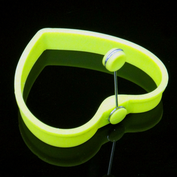 Creativity Silica Gel High Temperature Resistance Egg Fryer Mould Cake Cookies Grinding Tools  Kitchen Restaurant Supplies