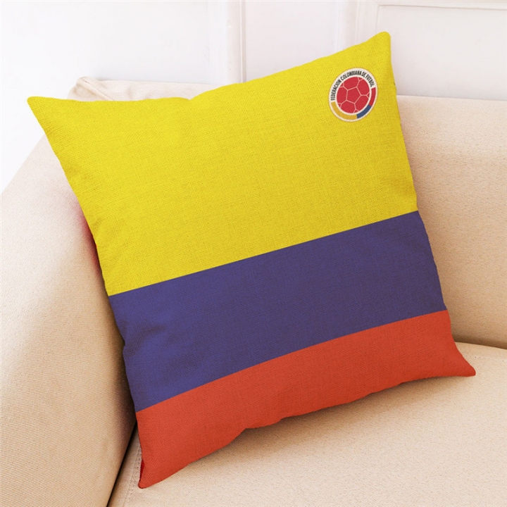 2018 Russia World Cup Home Pillow Cover Soccer Pillow Covers Pillowcase Gift For World Cup Fans