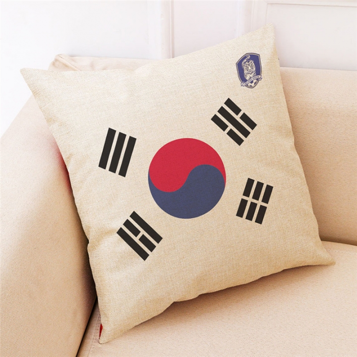 2018 Russia World Cup Home Pillow Cover Soccer Pillow Covers Pillowcase Gift For World Cup Fans