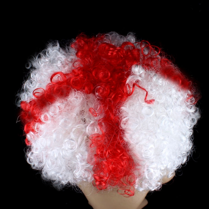 National Flag Wig for 2018 Russia Football World Cup  Counties Flag Wig Football Fans Supplies