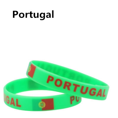 2018 Russia World Cup National Flag feminina pulseira masculina  mujer