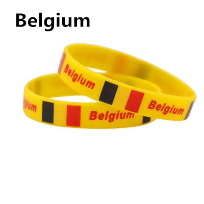 2018 Russia World Cup National Flag feminina pulseira masculina  mujer