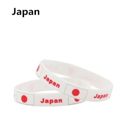 2018 Russia World Cup National Flag feminina pulseira masculina  mujer