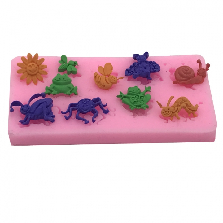 DIY Baking Tool insect Series Cake Fondant Mould  Kitchen,Dining & bar