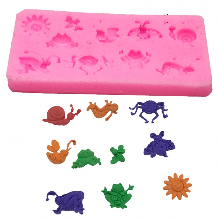 DIY Baking Tool insect Series Cake Fondant Mould  Kitchen,Dining & bar