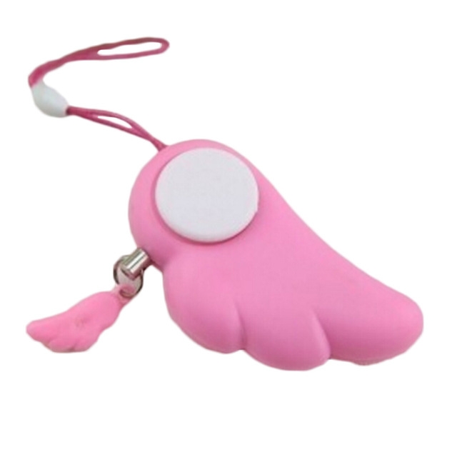 New Self Defense Angel Wings Women Anti-rape Device Alarm Anti-wolf Strike Alert
