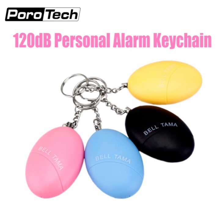 Portable Emergency Personal Alarm Keychain Bell Tama Self Defense Anti-attack Anti-Wolf