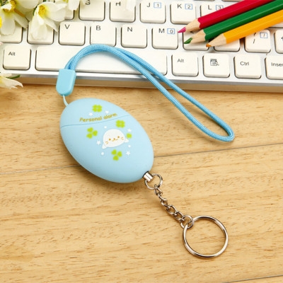 Rubber White Rabbit Cartoon Anti-wolf Device With Rope Woman Robber