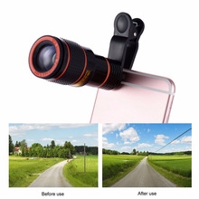 Zoom Telescope Lens Mobile Phone Optical Telephoto Lens With Clip for iPhone Sumsung Xiaomi Huawei