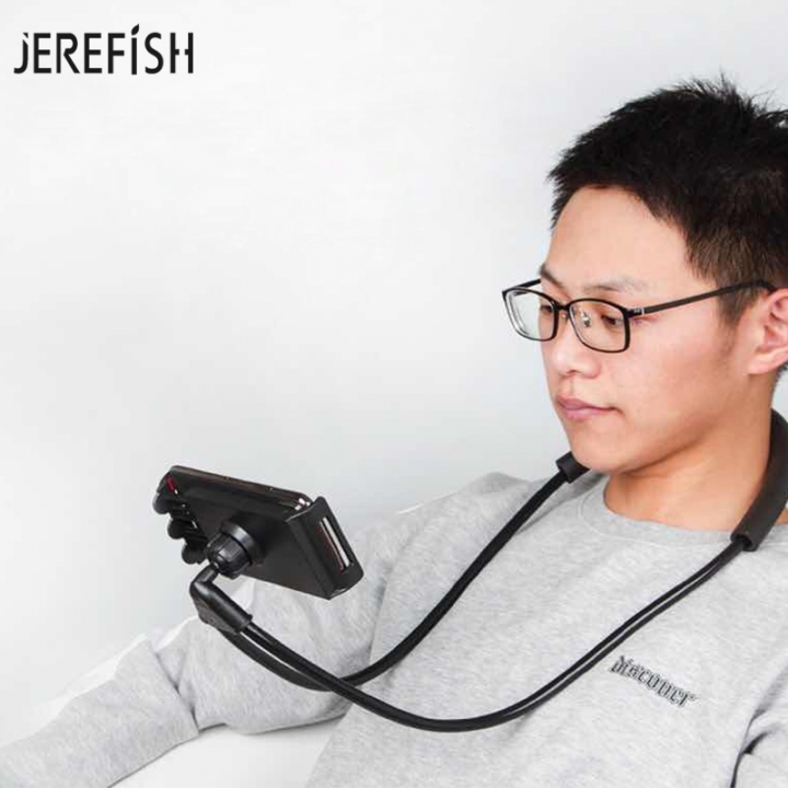 Mobile Phone Holder Hanging Neck Lazy Necklace Bracket Smartphone Holder Stand For
