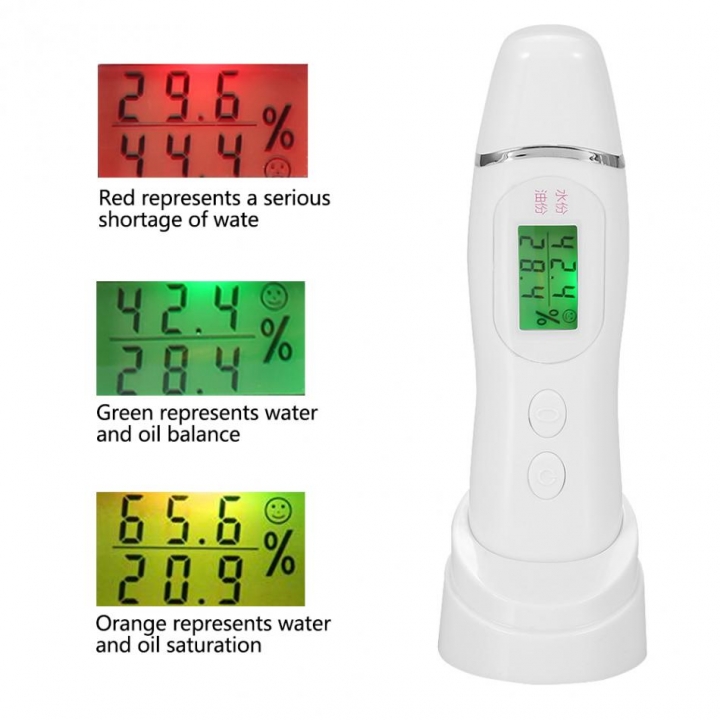 Skin Moisture Tester Face Humidity Oil Moisture Facial Mask Skin Care Detecting Pen
