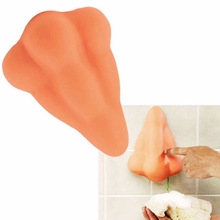 Shower Gel Sanitizer Nose Shape Soap Dispenser Funny Nose Bathroom Show with