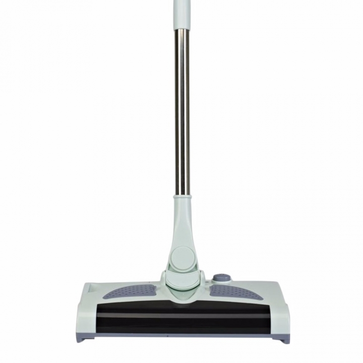 Electric Wireless Sweeper Manual Hand Push Sweeping Broom 360 Degree Rotation Flexible Cleaner