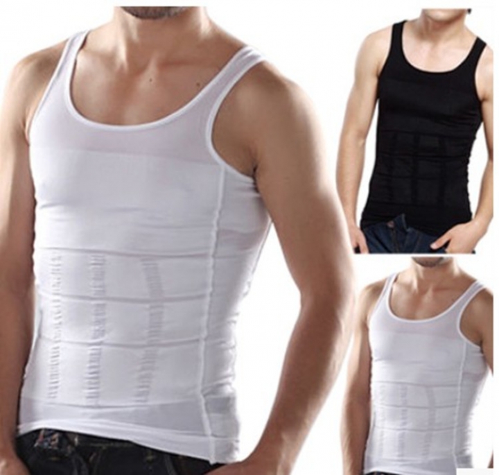 Men Vest Body Tummy Belly Waist Girdle Shirt Shapewe Comfort Shirt Vest Corset Shaper Underwear