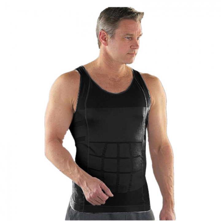 Men Vest Body Tummy Belly Waist Girdle Shirt Shapewe Comfort Shirt Vest Corset Shaper Underwear
