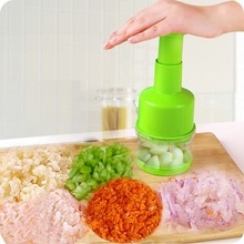 Stainless Steel Hand Pressure Vegetable Kitchen Garlic Chopper Multifunction Device Cut Vegetable