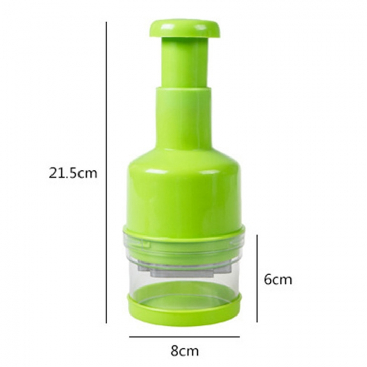 Stainless Steel Hand Pressure Vegetable Kitchen Garlic Chopper Multifunction Device Cut Vegetable