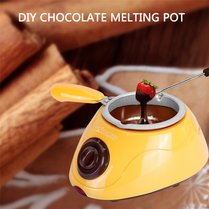 Chocolatiere Electric Chocolate Melting Pot For Fondue Party Kitchen Food Processor With Tools