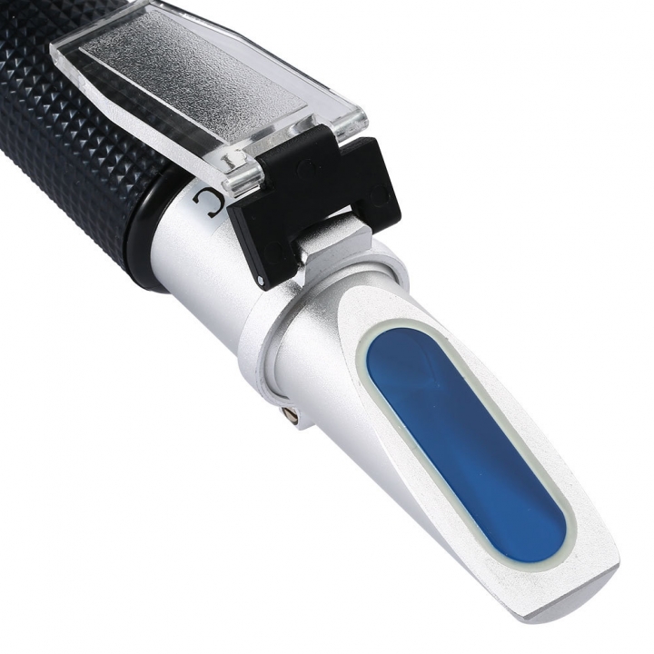 Seawater Salinity Meter 0-100% Farming  Refractometer Optics Salinity Meter Handheld Refractometer