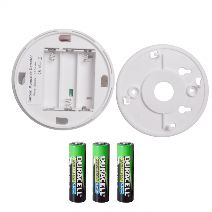 Safety Caveat liquid Crystal Carbon Monoxide Poisoning Monitor Fire Alarm Call the Police Detector