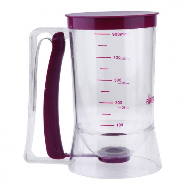 Baking Tool Cake Dough Dispenser Cupcake Funnel Batter Dispenser Valve Measuring