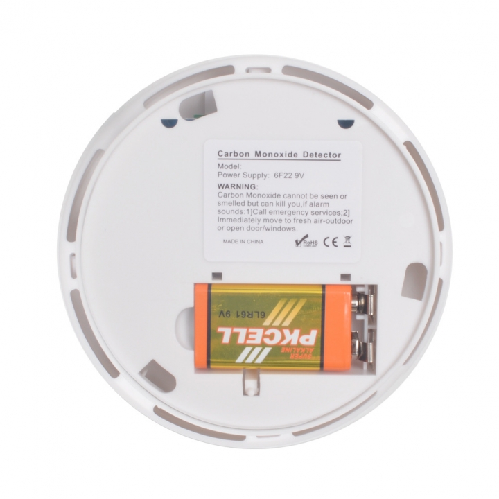 Family Safety Caveat Carbon Monoxide Alarm Detector CO Alarm Detector