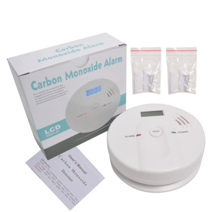 Family Safety Caveat Carbon Monoxide Alarm Detector CO Alarm Detector