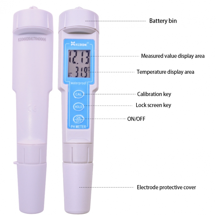 Portable PH Meter Portable PH Meter Written Examination PH Meter Digital PH Meter