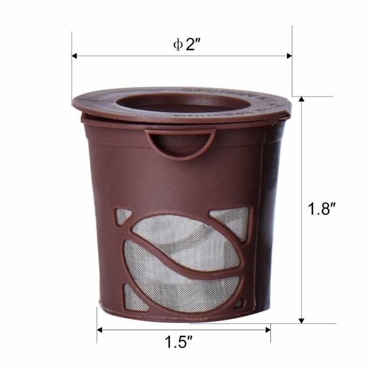 3 Pcs Clever Coffee Capsule Reusable Coffee Filter + Scoop for Keurig Brewing System  Kitchen Restaurant Supplies