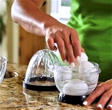 Egg Tools Stripper Peel 5 Hard Boiled Eggs in 10 Seconds Boiled Multi Egg Peeler Shake  Kitchen Restaurant Supplies