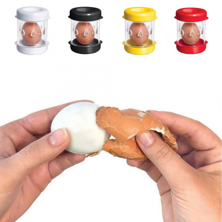 Plastic Egg Shell Peeler Egg Slicer Cutter Egg Shell Separator Scissors Peeling Tool Kitchen Restaurant Supplies