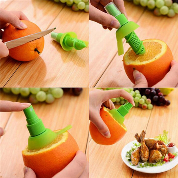 Lemon Sprayer Fresh Fruit Juice Citrus Spray Orange Juice Squeeze de cozinha Kitchen Cooking Tools