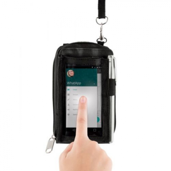 Practical All In 1 Touch Mobile Smart Phone Smartphone for Iphone Android Wallet Purse Case