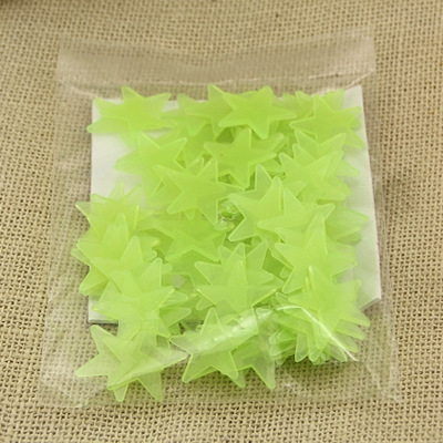 100Pcs Luminous Stars Wall Stickers Home Glow In The Dark Stars For Kids Fluorescent Stickers
