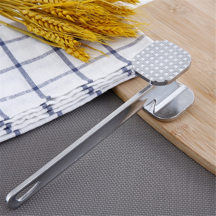 Aluminum Alloy Loose Tenderizers Meat Hammer Pounders knock-sided for Steak Pork Kitchen Tools