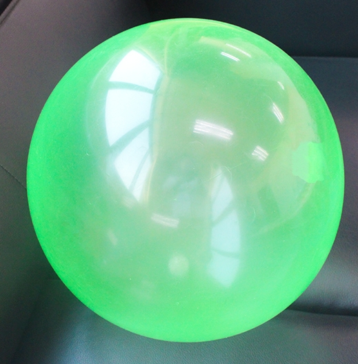Bubble Ball Inflatable Ball Firm Ball Comfortable Random Color Latex Transparent Wubble Bubble