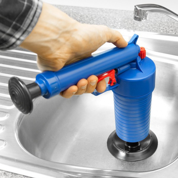 Kitchen Bathroom Toilets Dredge Plunger Air Pressure for Blaster Pump Sink Drain Cleaner Sewer